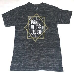 ManHead Panic at the Disco Gray Small Shirt